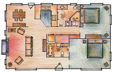 Adelaide Hills Country Cottages - Lavender Fields - Dalby Accommodation 5