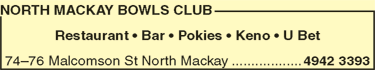North Mackay Bowls Club - Dalby Accommodation 8