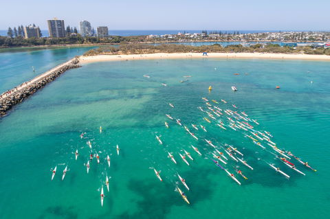 The Old Woman Ocean Paddle - Dalby Accommodation 0