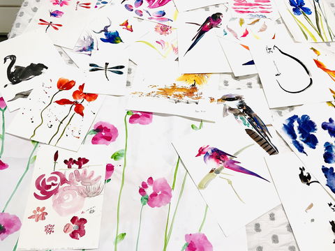 Three Hour Japanese Brushstroke Painting - Dalby Accommodation 0