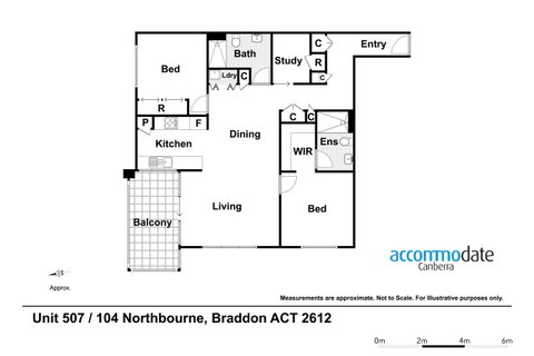 IQ Smart Apartments 704 Braddon ACT - Dalby Accommodation 5
