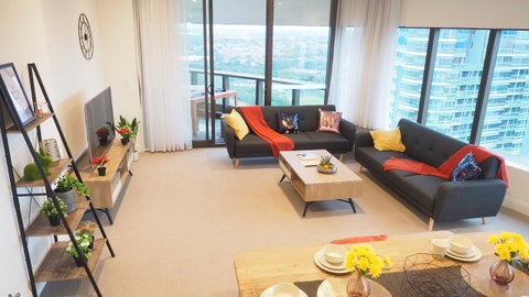 SkyGarden Sydney Olympic Park 3 & 4 Bedroom City View - Dalby Accommodation 4