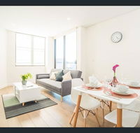 Gorgeous modern brand new two bedroom apartment with large lounge and private garden view balcony - Dalby Accommodation