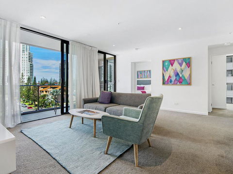 The Beach Broadbeach Private 2 Bedroom Apartment - Dalby Accommodation 1