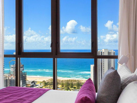 The Beach Broadbeach Private 2 Bedroom Ocean View - Dalby Accommodation 3