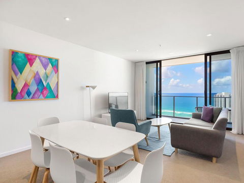 The Beach Broadbeach Private 2 Bedroom Ocean View - Dalby Accommodation 0