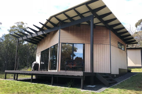BAY OF FIRES ECO HUT Off Grid Experience At Binalong Bay - Dalby Accommodation 0