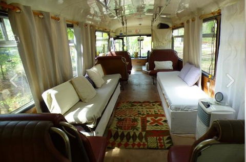 Yamba Hinterland Bush Retreat - Vintage Bus Stay - Dalby Accommodation 2