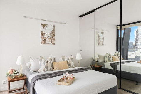 A 2 Bed 3min To Melbourne Central With Parking - Dalby Accommodation 4