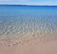 Beachside Husky Waterfront Cabin - Dalby Accommodation