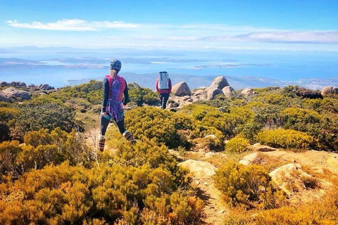 100 Metre Abseil Mount Wellington Hobart - Dalby Accommodation 5