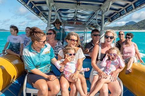 Ocean Rafting Tour To Whitehaven Beach, Hill Inlet Lookout & Top Snorkel Spots - Dalby Accommodation 3