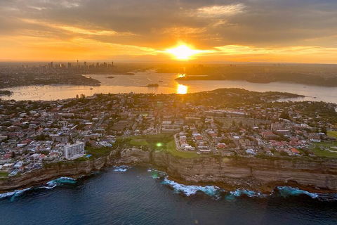 Private Sunset Helicopter Flight Over Sydney & Beaches For 2 Or 3 - 30 Minutes - Dalby Accommodation 3