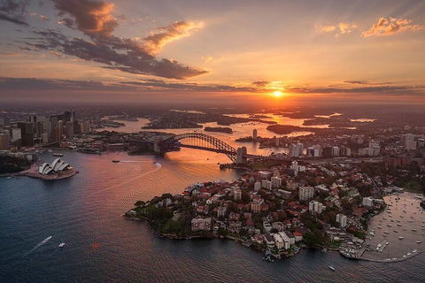 Private Sunset Helicopter Flight Over Sydney & Beaches For 2 Or 3 - 30 Minutes - Dalby Accommodation 4